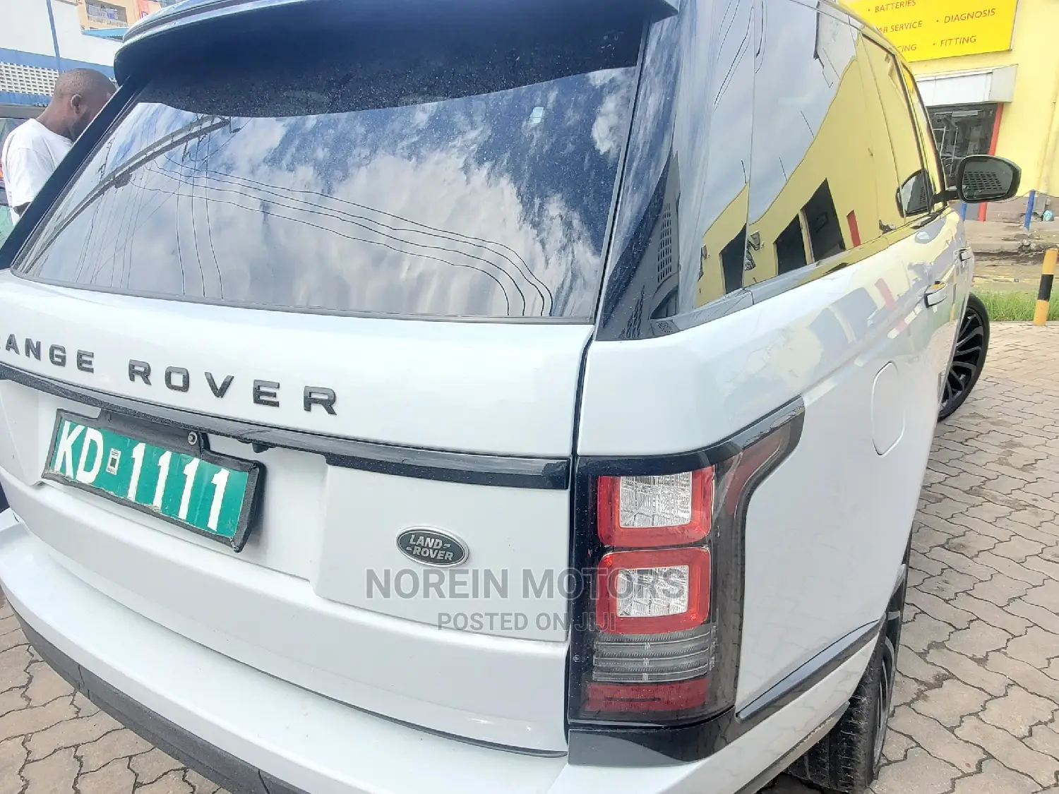 Land Rover Range Rover Vogue 2017 Off white