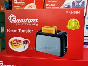 2 Slice Pop Up Toaster Stainless Steel- Rm/564
