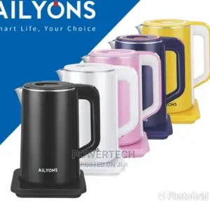 Stainless Steel 1.8L Electric Kettle-White
