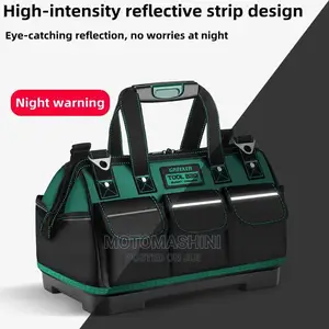 Heavy Duty Tool Bag Waterproof Toolbag Open Mouth