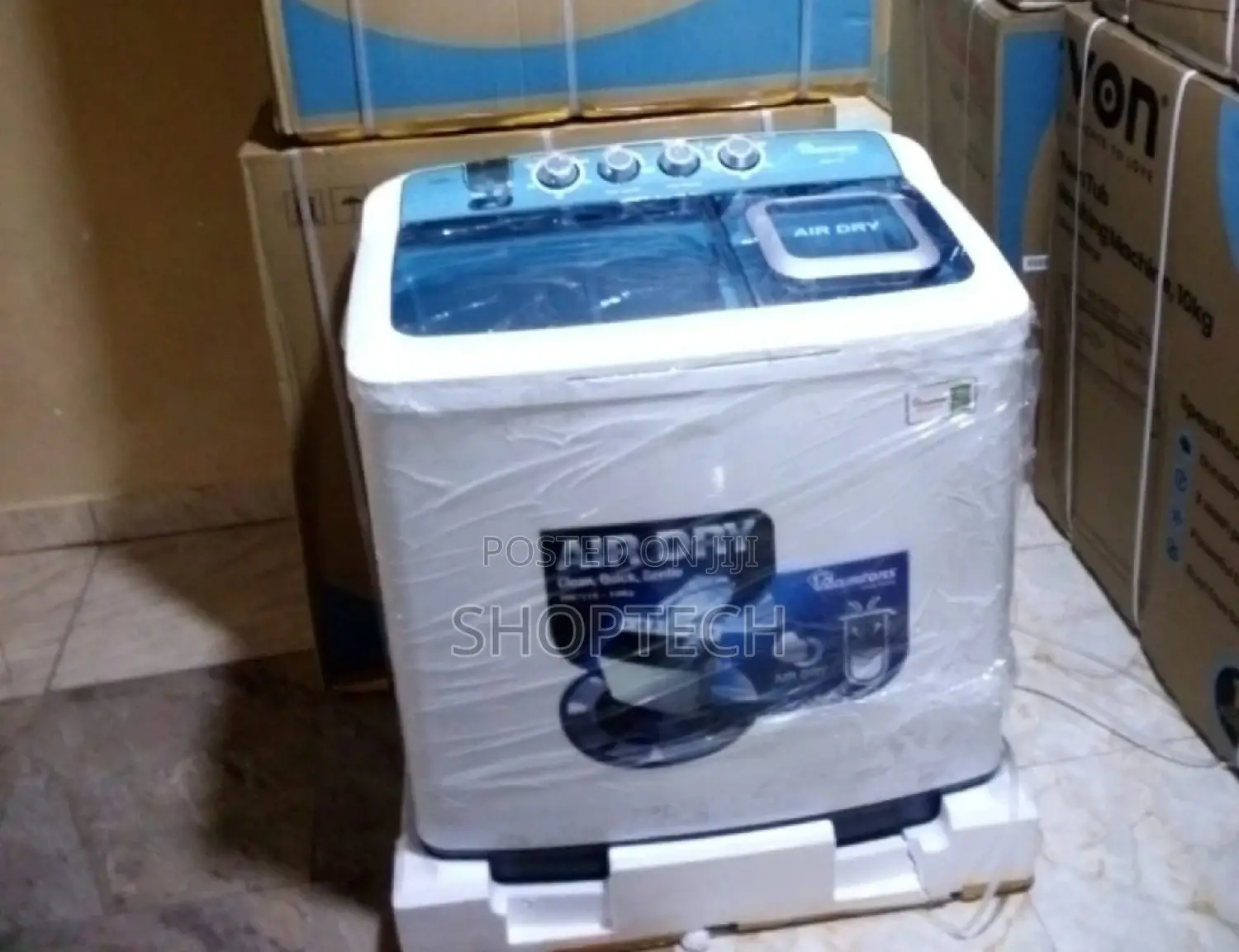 Ramtons 10kgs Top Load White Washing Machine