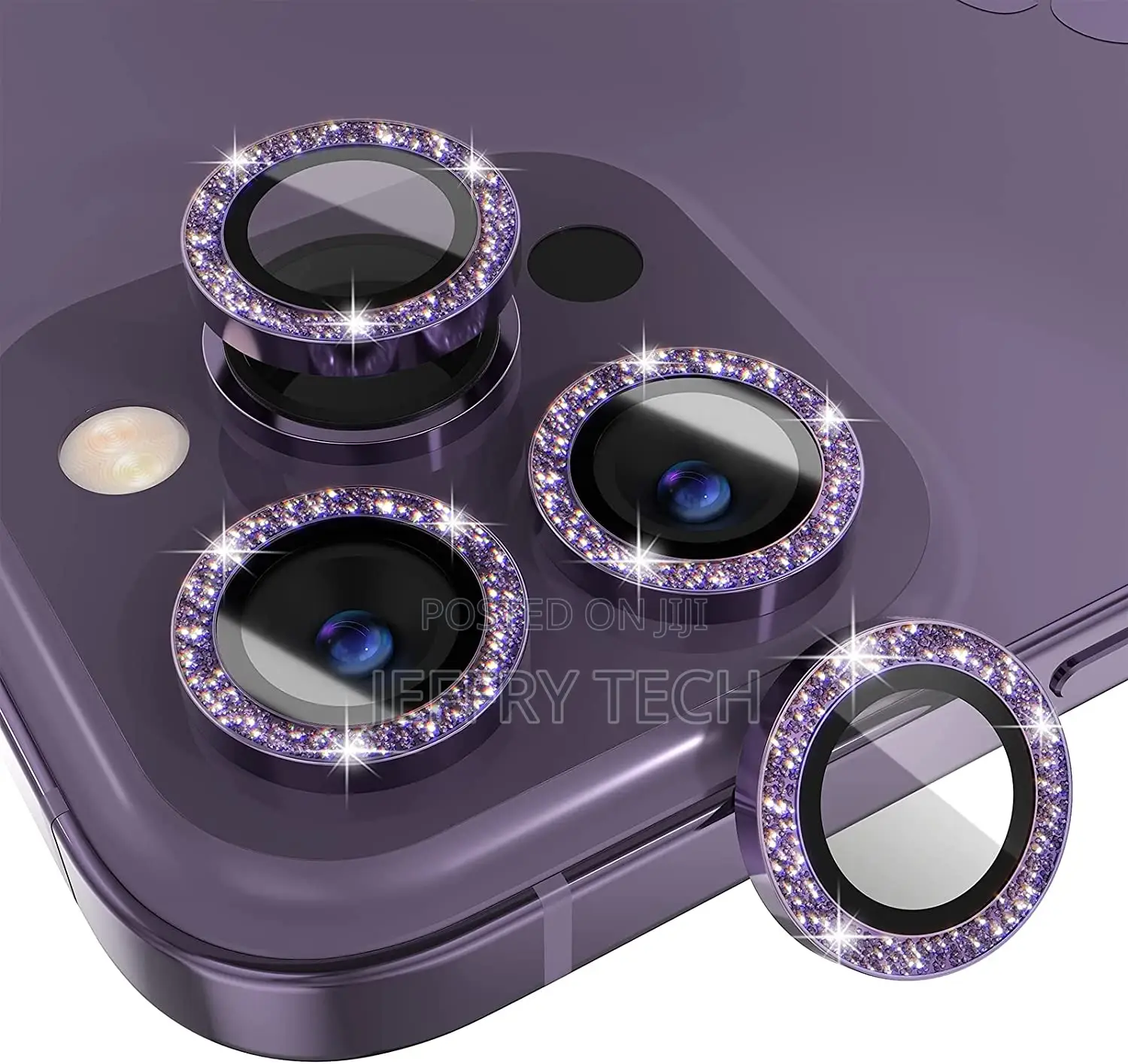 iPhone 14 Pro/iPhone 14 Pro Max Camera Lens Protector Bling,