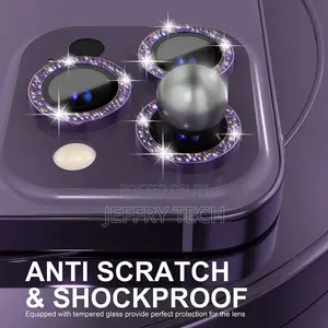 iPhone 14 Pro/iPhone 14 Pro Max Camera Lens Protector Bling,