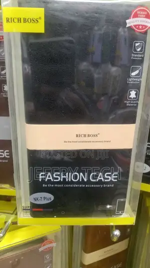Synthetic PU Leather Flip Cover for Nokia 7 Plus