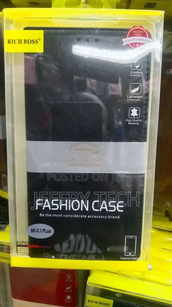 Artificial Leather Nokia 3.1 Plus Flip Cover