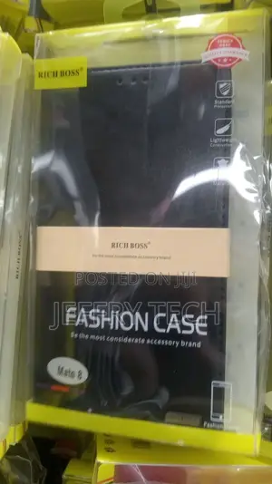Rich Boss Flip Cover Wallet Cover Case for Huawei Mate 8