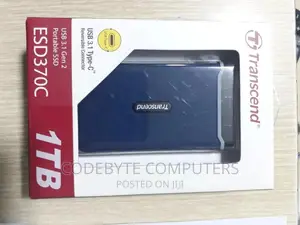 Transcend ESD370C Portable External SSD 1TB - Navy Blue