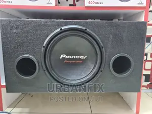 Pioneer 1600 Watts Double Coil Bass Subwoofer With Cabinet