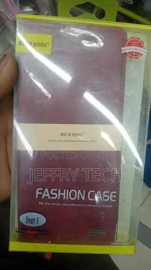 Rich Boss Synthetic Leather Flip Cover Case Infinix Smart 6