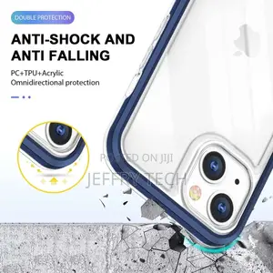 iPhone 14 Crystal Case Colored Edges