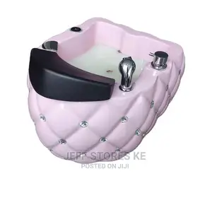 Pink Pedicure Bowl/Fibre Spa