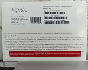 Windows 11 Pro 64bit English 1pk DSP Oei DVD