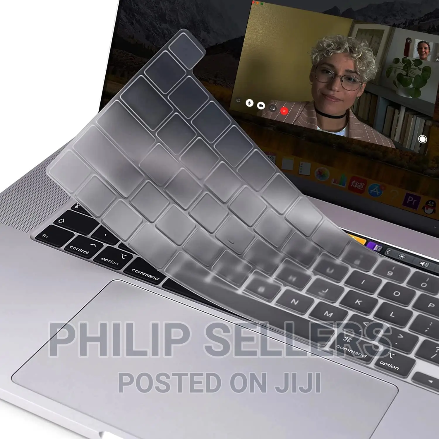 Keyboard Cover for Macbook Pro 13 Inch With Touch ID 2022 20