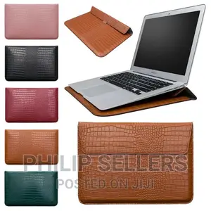 Crocodile Leather Sleeve Bag Envelope Case for Macbook 13''