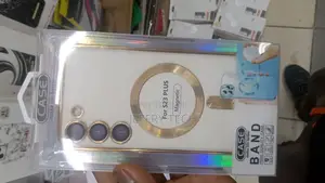 Magnetic Clear Case for Samsung Galaxy S23 Plus 5G With Came