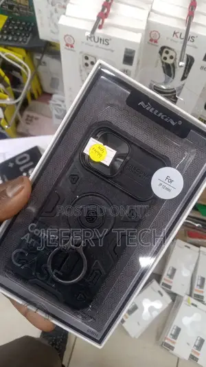 iPhone 12 Mini Nillkin Camshield Armor Metal Ring Shockproof