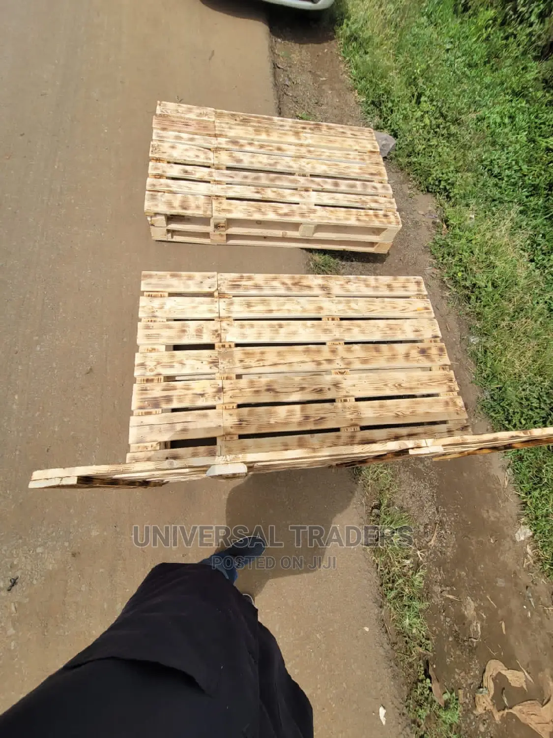 5*6 Bed - Blazed Wooden Pallet Bed - 5*6