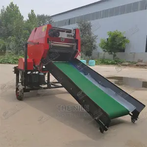Grass Crushing Corn Silage Baler