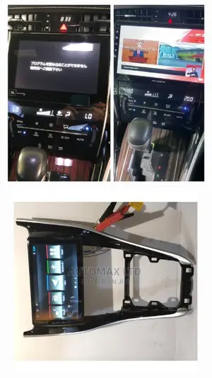 ZSU60. Toyota Harrier, Japan Radio Change to Android Stereo