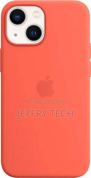 Apple iPhone 13 Mini Silicone Case With Magsafe - Nectarine