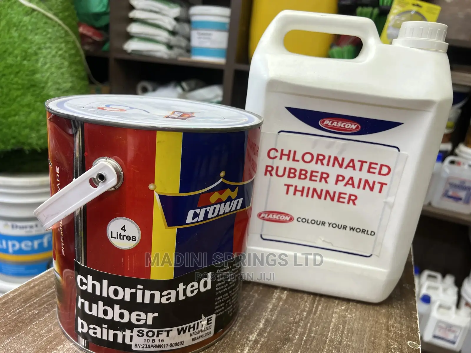 Chlorinated Rubber Paints(Colours Available on Order)