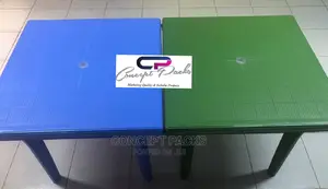 Plastic Square Table Size H730 X W790 X L790 Mm