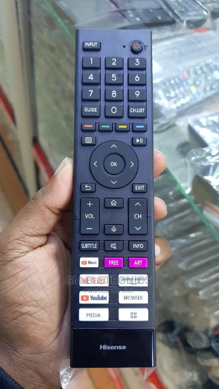 Hisense Smart Tv Remote ( New Model)