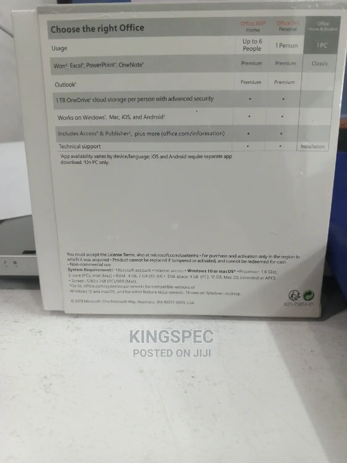 Microsoft Office Home Student PC 2019