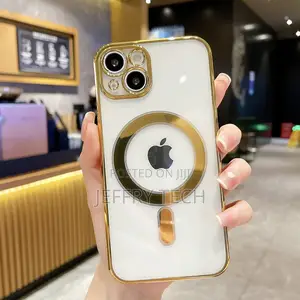 iPhone 14 Case Magsafe With Camera Lens Protector