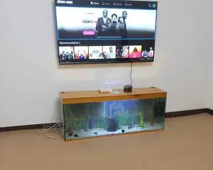 Tv Stand Aquarium (Gold)