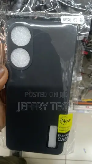 Black TPU Shell Cover for OPPO RENO 8T 4G - Silicone Case
