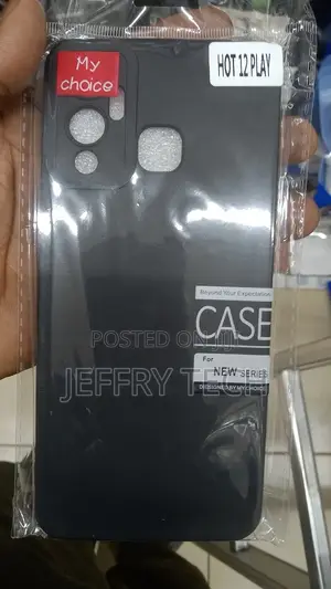 Infinix Hot 12 Play Ultra Thin Phone Case, Silicon Case