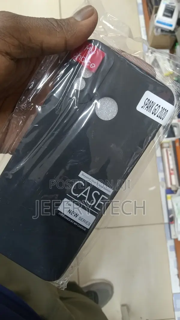 Tecno Spark Go 2020 Silicon Back Cover With Camera Protectio