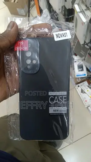 Huawei Nova 5T Case Slim Silicone Cover