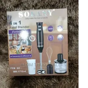 4 in 1 Hand Blender Sokany 