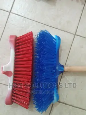 Hard Brush With Wooden Handle