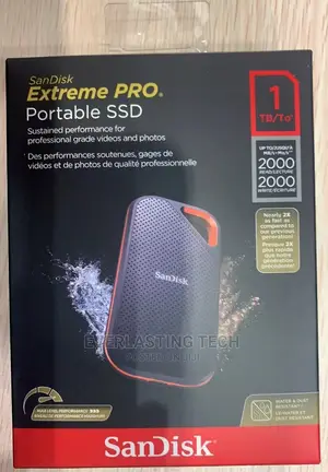 Sandisk E81 Extreme PRO Portable External SSD V2 1tb