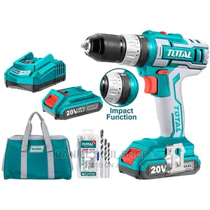 Total Cordless Drill 20v + Free Cordless Hand Mixer