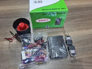 Universal Car Alarm System With Flip Key Remote