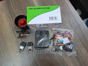Vehicle Alarm Security System With Car Finder