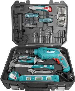 Total Tool Set 115 Pieces 680W Drill