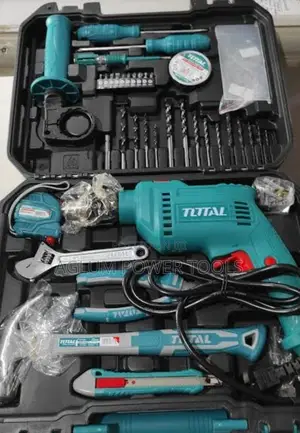 680W Impact Drill Total Toolset 115 Pieces