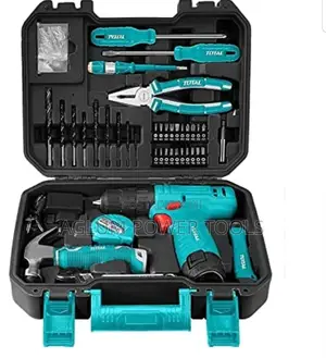 Total Toolset 81 Pieces Cordless Drill