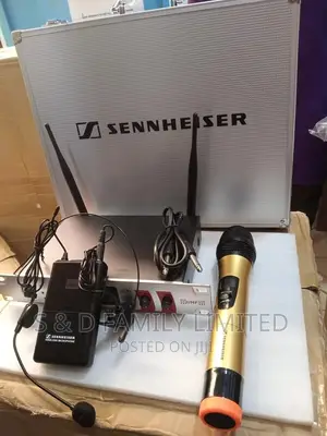 Sennheiser 3 in 1 Wireless Microphone Lapel