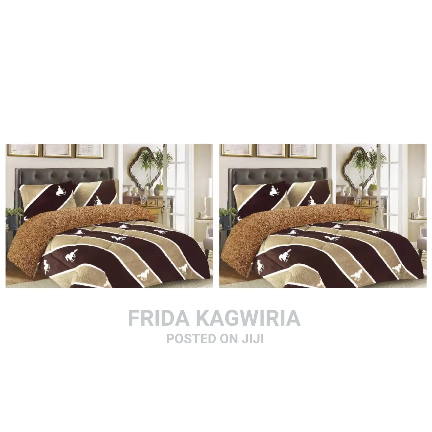 Single Floral Woolen Duvets