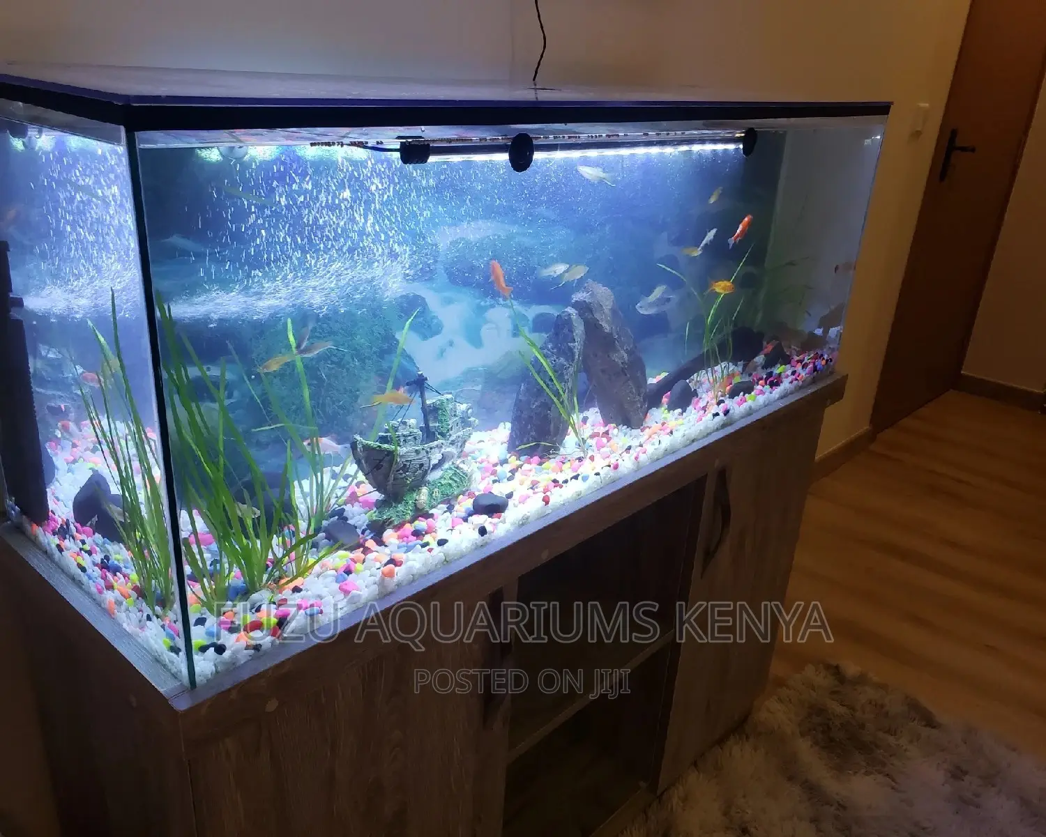 4ft Aquarium With Cabinet