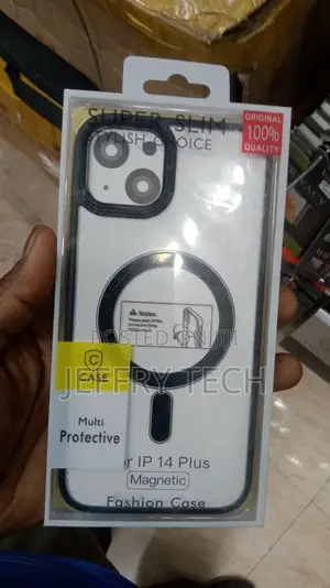 iPhone 14 Plus Case [Not Yellowing] [Military Grade Protect