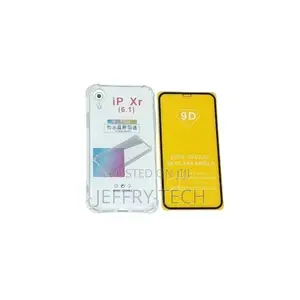 Back Case + Glass Screen Protector for Apple iPhone XR