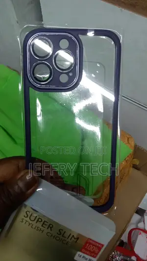 Apple iPhone 14 Pro Max Transparent With Camera Protector An