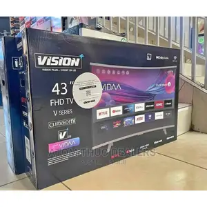 Vision Plus 43 Inches Curved OS Smart TV .,.